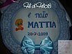 E' nato Mattia con Titty
 - Fiocchi nascita punto croce